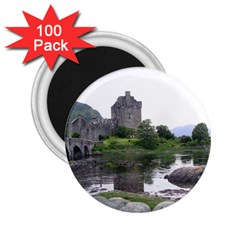 Scotland Eilean Donan 2 25  Magnets (100 Pack)  by trendistuff