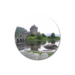 Scotland Eilean Donan Magnet 3  (round) by trendistuff