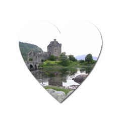 Scotland Eilean Donan Heart Magnet by trendistuff