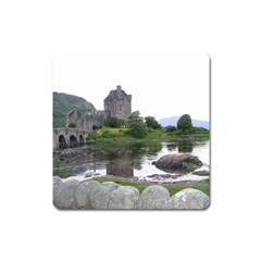 Scotland Eilean Donan Square Magnet by trendistuff