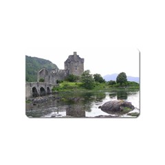 Scotland Eilean Donan Magnet (name Card) by trendistuff