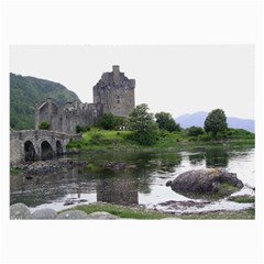 Scotland Eilean Donan Large Glasses Cloth (2-side) by trendistuff