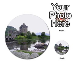 Scotland Eilean Donan Multi-purpose Cards (round) 