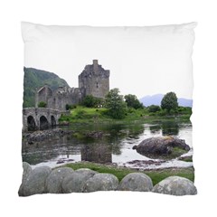 Scotland Eilean Donan Standard Cushion Case (one Side)  by trendistuff