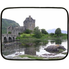 Scotland Eilean Donan Double Sided Fleece Blanket (mini)  by trendistuff