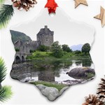 SCOTLAND EILEAN DONAN Snowflake Ornament (2-Side) Front