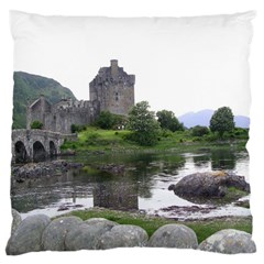 Scotland Eilean Donan Large Cushion Cases (one Side)  by trendistuff