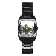 Scotland Eilean Donan Stainless Steel Barrel Watch