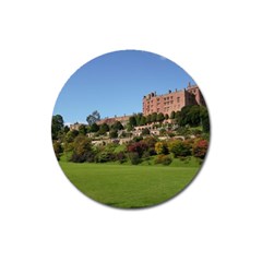 Powis Castle Terraces Magnet 3  (round) by trendistuff