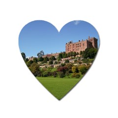 Powis Castle Terraces Heart Magnet by trendistuff