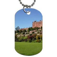 Powis Castle Terraces Dog Tag (one Side) by trendistuff