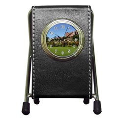 Powis Castle Terraces Pen Holder Desk Clocks by trendistuff