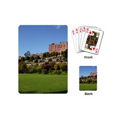 Powis Castle Terraces Playing Cards (mini)  by trendistuff