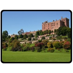 Powis Castle Terraces Double Sided Fleece Blanket (large)  by trendistuff