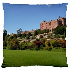 Powis Castle Terraces Large Flano Cushion Cases (two Sides) 