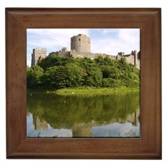 Pembroke Castle Framed Tiles by trendistuff