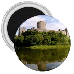 Pembroke Castle 3  Magnets by trendistuff