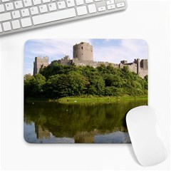 Pembroke Castle Large Mousepads by trendistuff