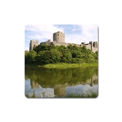 Pembroke Castle Square Magnet by trendistuff