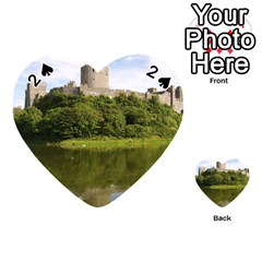 Pembroke Castle Playing Cards 54 (heart)  by trendistuff