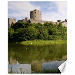 Pembroke Castle Canvas 11  X 14   by trendistuff