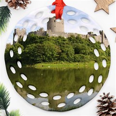 Pembroke Castle Ornament (round Filigree) 