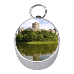 Pembroke Castle Mini Silver Compasses