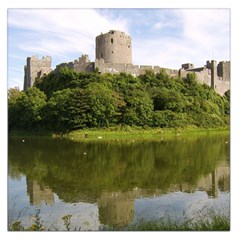 Pembroke Castle Large Satin Scarf (square)