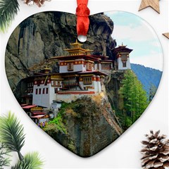 Paro Taktsang Ornament (heart)  by trendistuff