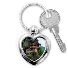 Paro Taktsang Key Chains (heart)  by trendistuff