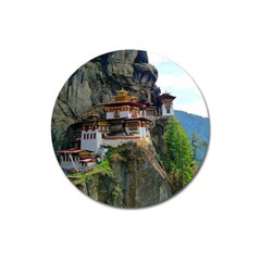 Paro Taktsang Magnet 3  (round) by trendistuff