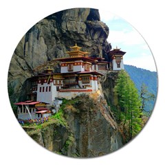 Paro Taktsang Magnet 5  (round) by trendistuff