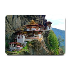 Paro Taktsang Small Doormat  by trendistuff