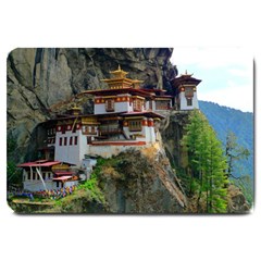 Paro Taktsang Large Doormat  by trendistuff