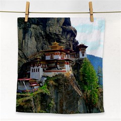 Paro Taktsang Face Towel by trendistuff