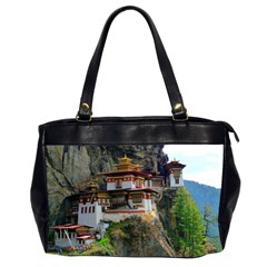 Paro Taktsang Office Handbags (2 Sides)  by trendistuff