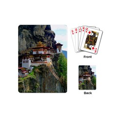 Paro Taktsang Playing Cards (mini)  by trendistuff