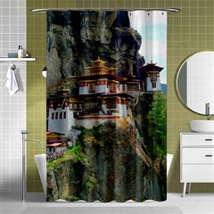 Paro Taktsang Shower Curtain 48  X 72  (small) 