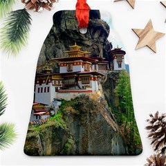 Paro Taktsang Bell Ornament (2 Sides) by trendistuff