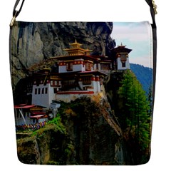 Paro Taktsang Flap Messenger Bag (s) by trendistuff