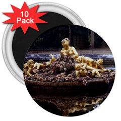 Palace Of Versailles 3 3  Magnets (10 Pack)  by trendistuff