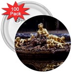 PALACE OF VERSAILLES 3 3  Buttons (100 pack)  Front