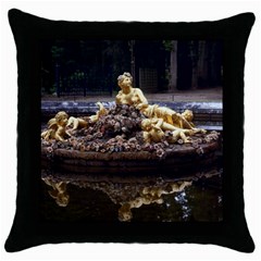 Palace Of Versailles 3 Throw Pillow Cases (black) by trendistuff