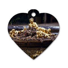 Palace Of Versailles 3 Dog Tag Heart (two Sides) by trendistuff