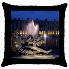 Palace Of Versailles 2 Throw Pillow Cases (black) by trendistuff