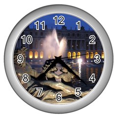 Palace Of Versailles 2 Wall Clocks (silver)  by trendistuff