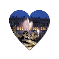 Palace Of Versailles 2 Heart Magnet by trendistuff