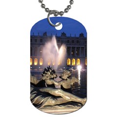 Palace Of Versailles 2 Dog Tag (two Sides) by trendistuff