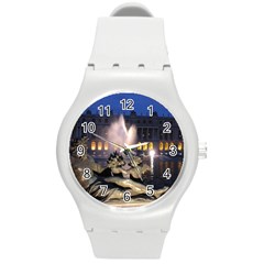 Palace Of Versailles 2 Round Plastic Sport Watch (m) by trendistuff