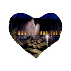 Palace Of Versailles 2 Standard 16  Premium Heart Shape Cushions by trendistuff